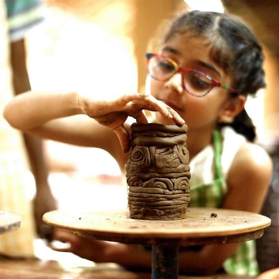 Clayfingers Art Cottage Thrissur Buitenkant foto